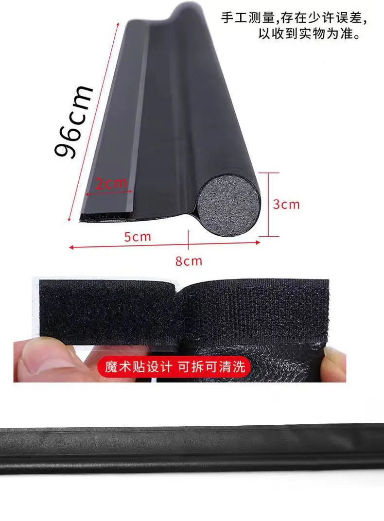 Door Draught Excluder — Double-Sided Draft Stopper