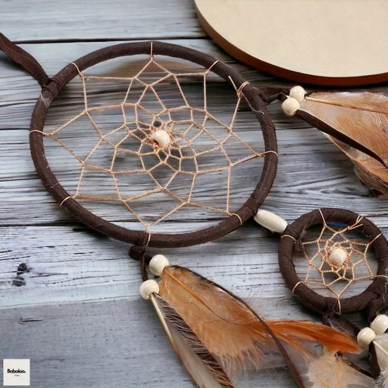 Large Macrame Dream Catcher Wall Hanging Boho Bohemian Bedroom Home Decor Aesthetic Wall Art Living Room Decoration