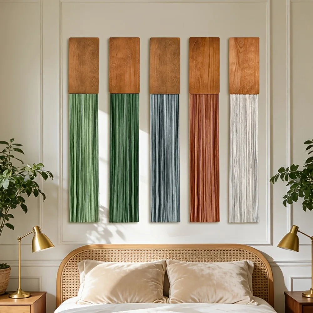 Large Macrame Wall Hanging Wall Art Boho Bohemian Home Decor Aesthetic Bedroom Living Room Decoration Nordic Style