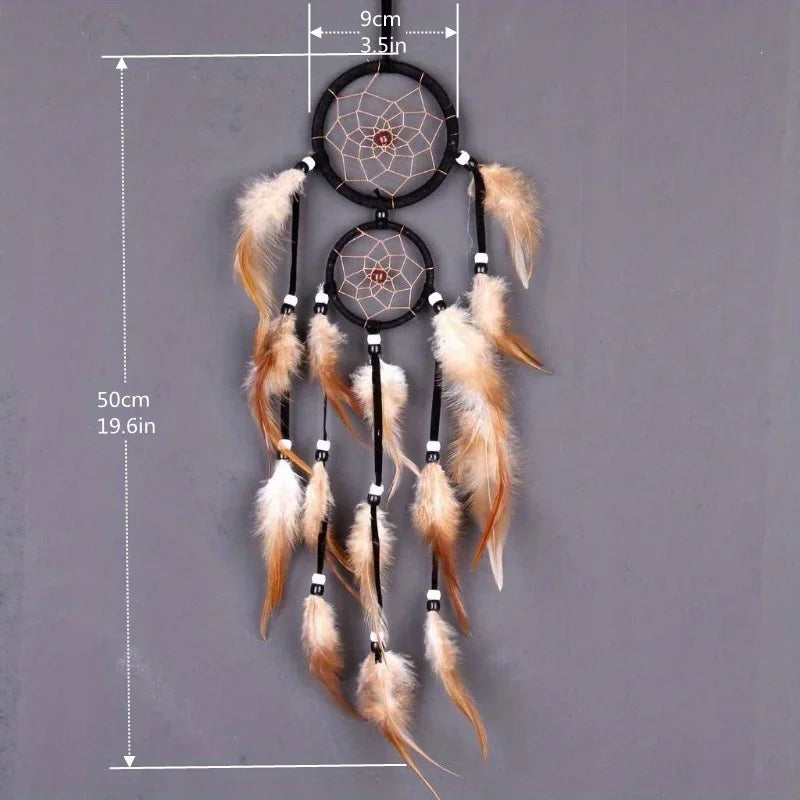 Large Macrame Dream Catcher Wall Hanging Boho Bohemian Bedroom Home Decor Aesthetic Wall Art Living Room Decoration
